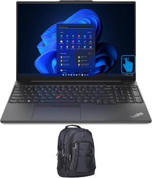 Lenovo ThinkPad E16 Gen 1 Home & Business Laptop (AMD Ryzen 5 7530U 6-Core, 16.0" 60 Hz Touch Wide UXGA (1920x1200), AMD Radeon, 16GB RAM, 512GB SSD, Backlit KB, Win 11 Pro) with Premium Backpack