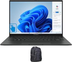 ASUS Zenbook 14 Home  Business Laptop Intel Ultra 7155H 16Core 140 60 Hz Touch Wide UXGA 1920x1200 Intel Arc 16GB LPDDR5X 7466MHz RAM 1TB SSD Win 11 Home with Premium Backpack