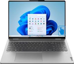 Lenovo Yoga 7 Home & Business 2-in-1 Laptop (AMD Ryzen 7 7735U 8-Core, 16GB LPDDR5 6400MHz RAM, 1TB SSD, AMD Radeon 680M, 16.0" 60 Hz Touch Wide UXGA (1920x1200), Active Pen, Win 11 Pro)