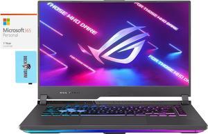 ASUS ROG Strix G15 Gaming  Entertainment Laptop AMD Ryzen 7 6800HS 8Core 156 144 Hz Full HD 1920x1080 GeForce RTX 3050 Win 11 Home with Microsoft 365 Personal  Dockztorm Hub