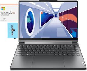 Lenovo Yoga 9i Home  Business 2in1 Laptop Intel i71360P 12Core 140 60 Hz Touch 4K 3840x2400 Intel Iris Xe Win 11 Home with Microsoft 365 Personal  Dockztorm Hub