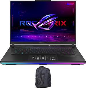 ASUS ROG Strix SCAR Gaming Laptop Intel i914900HX 24Core 160 240 Hz Wide QXGA 2560x1600 GeForce RTX 4080 32GB DDR5 5600MHz RAM 1TB SSD Backlit KB Wifi Win 11 Pro with Premium Backpack