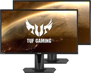 ASUS VG27AQ VG27AQ 27" Monitor: 165Hz Refresh Rate, 1 ms response time, Quad HD (2560x1440) IPS, Anti-glare Screen, VESA Compatible- Ideal for Gaming & Business Use, Pack-2