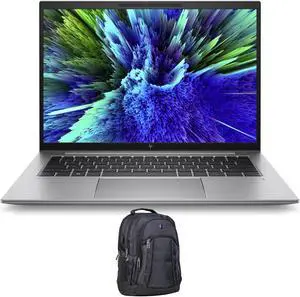 HP ZBook Firefly G10 Workstation Laptop (Intel i7-1355U 10-Core, 14.0" 60 Hz Wide UXGA (1920x1200), Nvidia RTX A500, 16GB DDR5 5200MHz RAM, 512GB SSD, Backlit KB, Win 11 Pro) with Premium Backpack