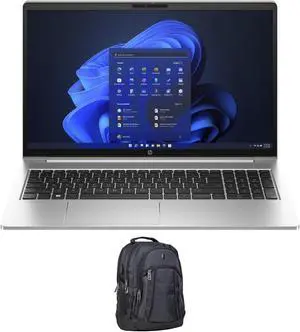 HP ProBook 455 G10 Home & Business Laptop (AMD Ryzen 7 7730U 8-Core, 15.6" 60 Hz Full HD (1920x1080), 16GB RAM, 128GB PCIe SSD, Backlit KB, Wifi, Webcam, Win 11 Pro) with Premium Backpack
