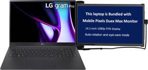 LG Gram Pro Home & Business Laptop (Intel Ultra 7-155H 16-Core, 16.0" 120 Hz 2.8K (2880x1800), GeForce RTX 3050, 32GB LPDDR5X 7466MHz RAM, 2x1TB PCIe SSD (2TB), Backlit KB, Wifi, Win 11 Home)