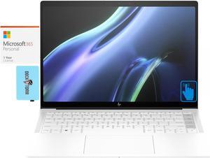 HP Dragonfly Pro One Home & Business Laptop (AMD Ryzen 7 7736U 8-Core, 14.0" 60 Hz Touch Wide UXGA (1920x1200), AMD Radeon 680M, Win 11 Home) with Microsoft 365 Personal , Dockztorm Hub