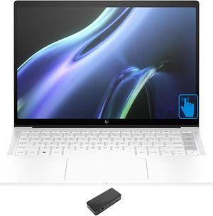 HP Dragonfly Pro One Home & Business Laptop (AMD Ryzen 7 7736U 8-Core, 14.0" 60 Hz Touch Wide UXGA (1920x1200), AMD Radeon 680M, 16GB LPDDR5 6400MHz RAM, 512GB SSD, Win 11 Home) with USB-C Dock