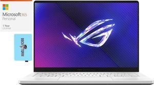 ASUS ROG Zephyrus G14 Gaming Laptop AMD Ryzen 9 8945HS 8Core 140 120 Hz Quad HD 2560x1440 GeForce RTX 4060 16GB LPDDR5X 6400MHz RAM Win 11 Home with Microsoft 365 Personal  Dockztorm Hub