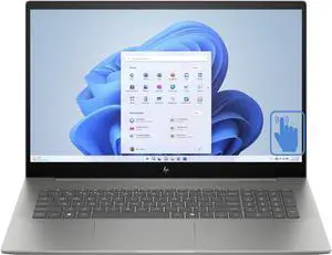 HP 17t-cw100 Home & Entertainment Laptop (Intel Core Ultra 7 155U 12-Core, 32GB DDR5 5600MHz RAM, 1TB PCIe SSD, GeForce RTX 3050, 17.3" 60 Hz Touch Full HD (1920x1080), Wifi, Win 11 Home)