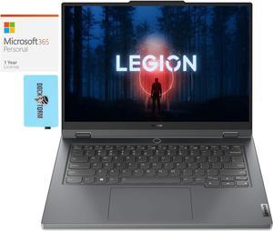 Lenovo Legion Slim 5 Gen 8 Gaming Laptop AMD Ryzen 7 7840HS 8Core 145 120 Hz 28K 2880x1800 GeForce RTX 4060 16GB LPDDR5X 6400MHz RAM Win 11 Home with Microsoft 365 Personal  Dockztorm Hub