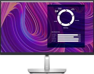 Dell P2723D P2723D 27" Monitor: 60Hz Refresh Rate, 5 ms response time, Quad HD (2560x1440) LED Backlit, Anti-glare Screen, VESA Compatible- Ideal for Home & Business Use