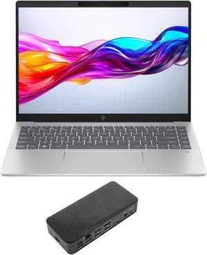 HP Pavilion Plus 14-ew0010nr Home & Business Laptop (Intel i5-1335U 10-Core, 14.0" 120 Hz Wide QXGA (2560x1600), Intel Iris Xe, 16GB LPDDR5 5200MHz RAM, Win 11 Home) with USB-C Dock
