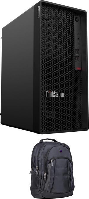 Lenovo P360 Workstation Desktop (Intel i7-12700 12-Core, Intel UHD 770, 8GB DDR5 4800MHz RAM, 512GB PCIe SSD, Wifi, Bluetooth, Win 10 Pro) with Premium Backpack