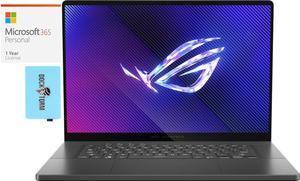 ASUS ROG Zephyrus G16 Gaming  Entertainment Laptop Intel Ultra 9185H 16Core 160 240 Hz Wide QXGA 2560x1600 GeForce RTX 4070 Win 11 Home with Microsoft 365 Personal  Dockztorm Hub