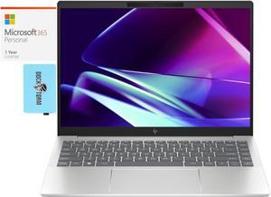 HP Pavilion Plus 14t-ew100 Home & Business Laptop (Intel Ultra 5-125H  14-Core, 14.0" 120 Hz Wide QXGA (2560x1600), Integrated GPU, Win 11 Home) with Microsoft 365 Personal , Dockztorm Hub