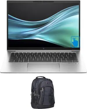 HP 840 G11 Home & Business Laptop (Intel Core Ultra 7 155U 12-Core, 14.0" 60 Hz Touch Wide UXGA (1920x1200), Intel Graphics, 32GB DDR5 5600MHz RAM, Win 11 Pro) with Premium Backpack