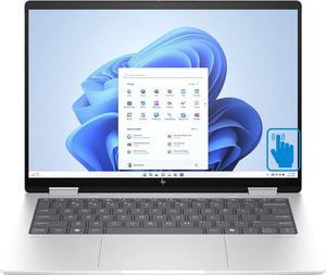 HP Envy x360 Home & Business 2-in-1 Laptop (AMD Ryzen 5 8640HS 6-Core, 16GB LPDDR5 6400MHz RAM, 512GB SSD, AMD Radeon, 14.0" 60 Hz Touch Wide UXGA (1920x1200), Wifi, Bluetooth, Win 11 Home)