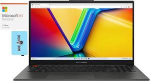 ASUS Vivobook  Home & Business Laptop (Intel i9-13900H 14-Core, 15.6" 120 Hz 3K UHD (2880x1620), Intel Iris Xe, 16GB LPDDR5 4800MHz RAM, Win 11 Home) with Microsoft 365 Personal , Dockztorm Hub