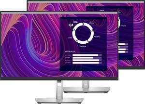 Dell P2723D P2723D 27" Monitor: 60Hz Refresh Rate, 5 ms response time, Quad HD (2560x1440) LED Backlit, Anti-glare Screen, VESA Compatible- Ideal for Home & Business Use, Pack-2