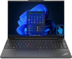 Lenovo ThinkPad E16 Gen 1 Home & Business Laptop (Intel i7-1355U 10-Core, 24GB RAM, 256GB M.2 2242 PCIe SSD, Intel Iris Xe, 16.0" 60 Hz Touch Wide UXGA (1920x1200), Fingerprint, Wifi, Win 11 Pro)