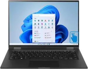 LG Gram Business 2-in-1 Laptop 14.0" Touchscreen IPS WUXGA Display (Intel Ultra 7-155H, 32GB LPDDR5X, 1TB SSD, Backlit KB, 2 Thunderbolt 4, WiFi 6E, Webcam, Bluetooth 5.3, Win 11 Home) (Renewed)
