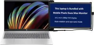 HP Pavilion Home & Business Laptop (Intel Core 5 120U 10-Core, 16.0" 60 Hz Wide UXGA (1920x1200), Intel Graphics, 8GB LPDDR5 4800MHz RAM, 512GB SSD, Backlit KB, Wifi, Webcam, Win 11 Home)