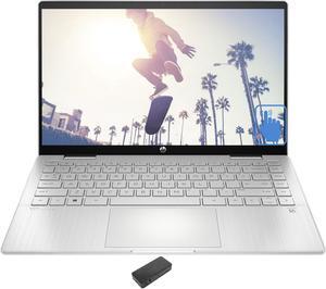 HP 15t-fd000 School & Business Laptop (Intel i5-1334U 10-Core, 15.6" 60 Hz Touch Full HD (1920x1080), Intel UHD, 8GB RAM, 256GB SSD, Backlit KB, Wifi, Webcam, Win 11 Home) with USB-C Dock