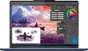 Lenovo Yoga 9i Home & Business 2-in-1 Laptop (Intel Ultra 7-155H 16-Core, 16GB LPDDR5X 7466MHz RAM, 1TB SSD, Intel Arc, 14.0" 120 Hz Touch 2.8K (2880x1800), Active Pen, Fingerprint, Win 11 Home)