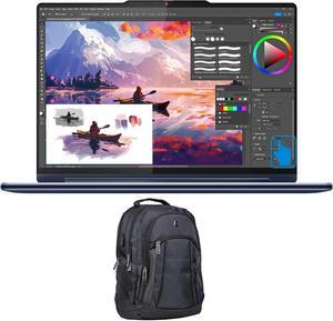 Lenovo Yoga 9i Home & Business 2-in-1 Laptop (Intel Ultra 7-155H 16-Core, 14.0" 120 Hz Touch 2.8K (2880x1800), Intel Arc, 16GB LPDDR5X 7466MHz RAM, Win 11 Pro) with Premium Backpack