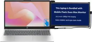 HP 15t-fd000 School & Business Laptop (Intel i5-1334U 10-Core, 15.6" 60 Hz Touch Full HD (1920x1080), Intel UHD, 8GB RAM, 256GB SSD, Backlit KB, Wifi, Webcam, Fingerprint, Bluetooth, Win 11 Home)