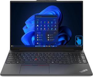 Lenovo ThinkPad E16 Gen 2 Home & Business Laptop (Intel Ultra 5-125U 12-Core, 8GB DDR5 5600MHz RAM, 256GB PCIe SSD, Intel Graphics, 16.0" 60 Hz Touch Fingerprint, Wifi, Bluetooth, Win 11 Home)