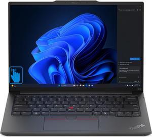 Lenovo ThinkPad E14 Gen 6 School & Business Laptop 14.0" Touchscreen IPS WUXGA Display (Intel Core Ultra 7 155U, 16GB DDR5, 512GB SSD, Intel Graphics, Backlit KB, Win 11 Pro) (Renewed)