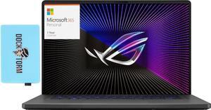 ASUS ROG Zephyrus G16 Gaming Laptop 16.0" 165Hz OLED WUXGA Display (Intel i7-13620H, GeForce RTX 4070 8GB, 20GB DDR4, 512GB PCIe SSD, Win 11 Pro) w/Microsoft 365 Personal , DKZ USB Port Expander