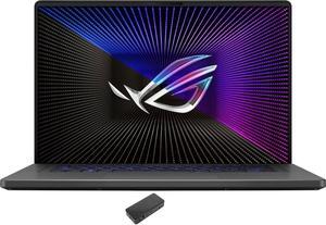 ASUS ROG Zephyrus G16 Gaming Laptop 16.0" 165Hz OLED WUXGA Display (Intel i7-13620H, GeForce RTX 4070 8GB, 16GB DDR4, 512GB SSD, RGB KB, Thunderbolt 4, WiFi 6E, Webcam, Win 11 Home) w/USB-C Dock