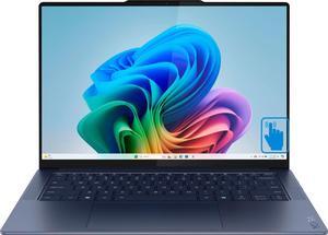 Lenovo Yoga Slim 7x Gaming Laptop 14.5 Touchscreen OLED 2944x1840 Display (Snapdragon X Elite X1E-78-100, 16GB LPDDR5X, 512GB SSD, Backlit KB, WiFi 7, Webcam, Bluetooth 5.4, Win 11 Home) (Renewed)