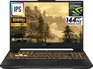 ASUS TUF F15 Laptop (Intel i7-13620H 10-Core, 16GB DDR5 5200MHz RAM, 1TB SSD, GeForce RTX 4070, 15.6" 144 Hz Full HD (1920x1080), Wifi, Bluetooth, Backlit KB, Webcam, Win 11 Home) (Renewed)