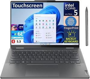 Lenovo Yoga 7i 2-in-1 AI PC 2-in-1 Laptop 14.0" Touchscreen IPS WUXGA Display (Intel Ultra 5-125U, 16GB LPDDR5X, 2TB M.2  PCIe SSD, Active Pen, Backlit KB, Fingerprint, 2 Thunderbolt 4, Win 11 Pro)