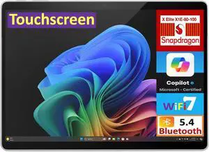 Microsoft Surface Pro AI Powered 2-in-1 Laptop 13.0" Touchscreen OLED 2880x1920 Display (Qualcomm Snapdragon X Elite X1E-80-100, 16GB LPDDR5X, 1TB SSD, 2 Thunderbolt 4, WiFi 7, Win 11 Home) (Renewed) Microsoft Surface Pro AI Powered 2-in-1 Laptop 13.0" Touchscreen OLED 2880x1920 Display (Qualcomm Snapdragon X Elite X1E-80-100, 16GB LPDDR5X, 1TB SSD, 2 Thunderbolt 4, WiFi 7, Win 11 Home) (Renewed)