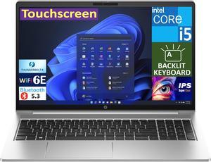 HP Probook 450 G10 School & Business Laptop 15.6" Touchscreen IPS FHD Display (Intel i5-1335U, 16GB DDR4, 512GB SSD, Intel UHD, Backlit KB, 2 Thunderbolt 4, WiFi 6E, HD Webcam, FreeDos)