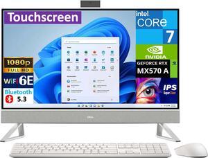 Dell Inspiron 7730 7000 Business All-in-One 27" Touchscreen IPS FHD Display (Intel Core 7 150U, 32GB DDR4, 1TB SSD, GeForce MX570 A, SD Card Reader, WiFi 6E, Bluetooth 5.3, RJ-45, Win 11 Home)