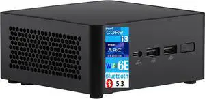 ASUS NUC 14 Pro Mini Desktop (Intel Core 3 100U, Intel Graphics Shared, 8GB DDR5, 128GB PCIe SSD, 2 Thunderbolt 4, WiFi 6E, Bluetooth 5.3, 90W PSU, RJ-45, 2 HDMI, Win 11 Pro) ASUS NUC 14 Pro Mini Desktop (Intel Core 3 100U, Intel Graphics Shared, 8GB DDR5, 128GB PCIe SSD, 2 Thunderbolt 4, WiFi 6E, Bluetooth 5.3, 90W PSU, RJ-45, 2 HDMI, Win 11 Pro)