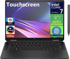 HP Spectre x360 AI Powered 2-in-1 Laptop 14.0" Touchscreen OLED 2.8K Display (Intel Ultra 7-155H, 32GB LPDDR5X, 512GB PCIe SSD, Active Pen, Backlit KB, Fingerprint, 2 Thunderbolt 4, Win 11 Pro)