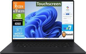 ASUS ProArt P16 AI Creator Laptop 16.0" Touchscreen OLED 4K Display (AMD Ryzen AI 9 HX 370, 32GB LPDDR5X, 4TB SSD, GeForce RTX 4060, Copilot+, Backlit KB, Win 11 Pro)