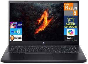 Acer Nitro V Gaming Laptop 15.6" 144Hz IPS FHD Display (AMD Ryzen 5 7535HS, GeForce RTX 4050 6GB, 64GB DDR5, 512GB PCIe SSD, Backlit KB, WiFi 6, HD Webcam, Bluetooth, Win 11 Home)