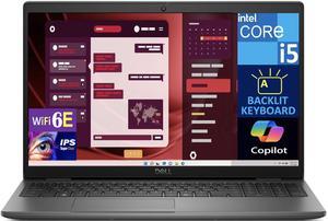 Dell Latitude 3550 Business Laptop 15.6" IPS FHD Display (Intel i5-1335U, 16GB DDR5, 512GB SSD, Intel Iris Xe, Backlit KB, WiFi 6E, Webcam, Bluetooth 5.3, Win 11 Pro)