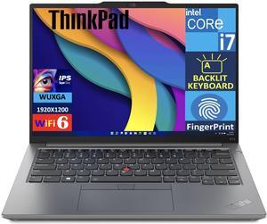 Lenovo ThinkPad E14 Gen 5 Business Laptop 14.0" IPS WUXGA Display (Intel i7-1355U, 16GB DDR4, 2x2TB M.2 PCIe SSD (4TB), Intel Iris Xe, Backlit KB, Fingerprint, Thunderbolt 4, WiFi 6, Win 11 Pro) Lenovo ThinkPad E14 Gen 5 Business Laptop 14.0" IPS WUXGA Display (Intel i7-1355U, 16GB DDR4, 2x2TB M.2 PCIe SSD (4TB), Intel Iris Xe, Backlit KB, Fingerprint, Thunderbolt 4, WiFi 6, Win 11 Pro)