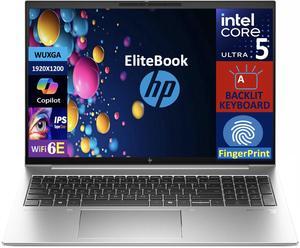 HP EliteBook 860 Business Laptop 16.0" IPS WUXGA Display (Intel Ultra 5 125U, 32GB DDR5, 512GB PCIe SSD, Intel Graphics, Backlit KB, Fingerprint, 2 Thunderbolt 4, WiFi 6E, Webcam, Win 11 Pro) HP EliteBook 860 Business Laptop 16.0" IPS WUXGA Display (Intel Ultra 5 125U, 32GB DDR5, 512GB PCIe SSD, Intel Graphics, Backlit KB, Fingerprint, 2 Thunderbolt 4, WiFi 6E, Webcam, Win 11 Pro)
