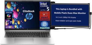 HP EliteBook 860 Business Laptop 16.0" IPS WUXGA Display (Intel Ultra 5 125U, 16GB DDR5, 512GB SSD, Intel Graphics, Backlit KB, Fingerprint, 2 Thunderbolt 4, WiFi 6E, Win 11 Pro) w/Duex Max DS Monitor HP EliteBook 860 Business Laptop 16.0" IPS WUXGA Display (Intel Ultra 5 125U, 16GB DDR5, 512GB SSD, Intel Graphics, Backlit KB, Fingerprint, 2 Thunderbolt 4, WiFi 6E, Win 11 Pro) w/Duex Max DS Monitor