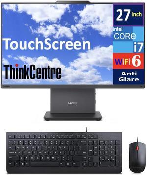 Lenovo ThinkCentre Neo 50a Gen 5 Business All-in-One 27" Touchscreen FHD Display (Intel i7-13620H, 8GB DDR5, 256GB SSD, Intel UHD, WiFi 6, Webcam, Bluetooth 5.3, No OS) (Renewed)